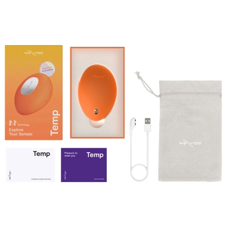 Клиторальный вибратор We-Vibe Temp для температурных игр