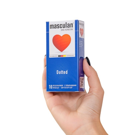 Презервативы Masculan Dotted